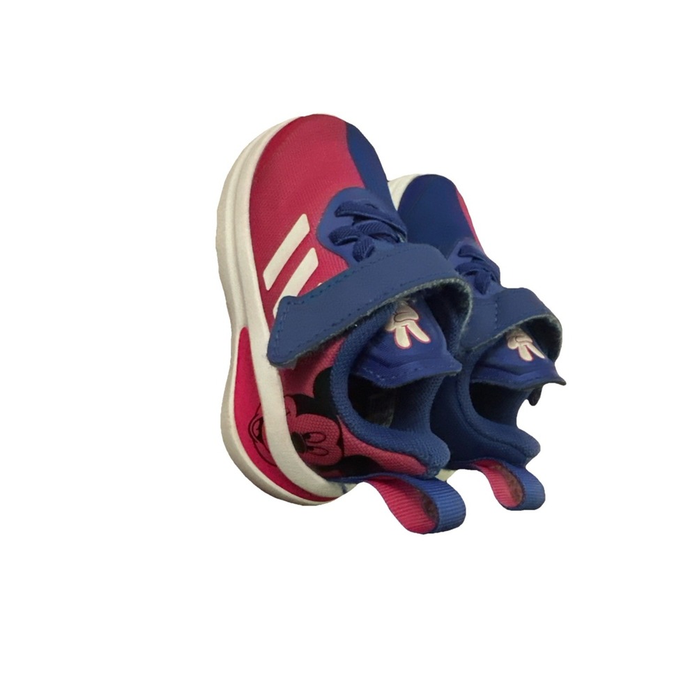 Adidas Minnie Mouse Disney Shoes Toddler Size 5c Pink Blue And‎ White